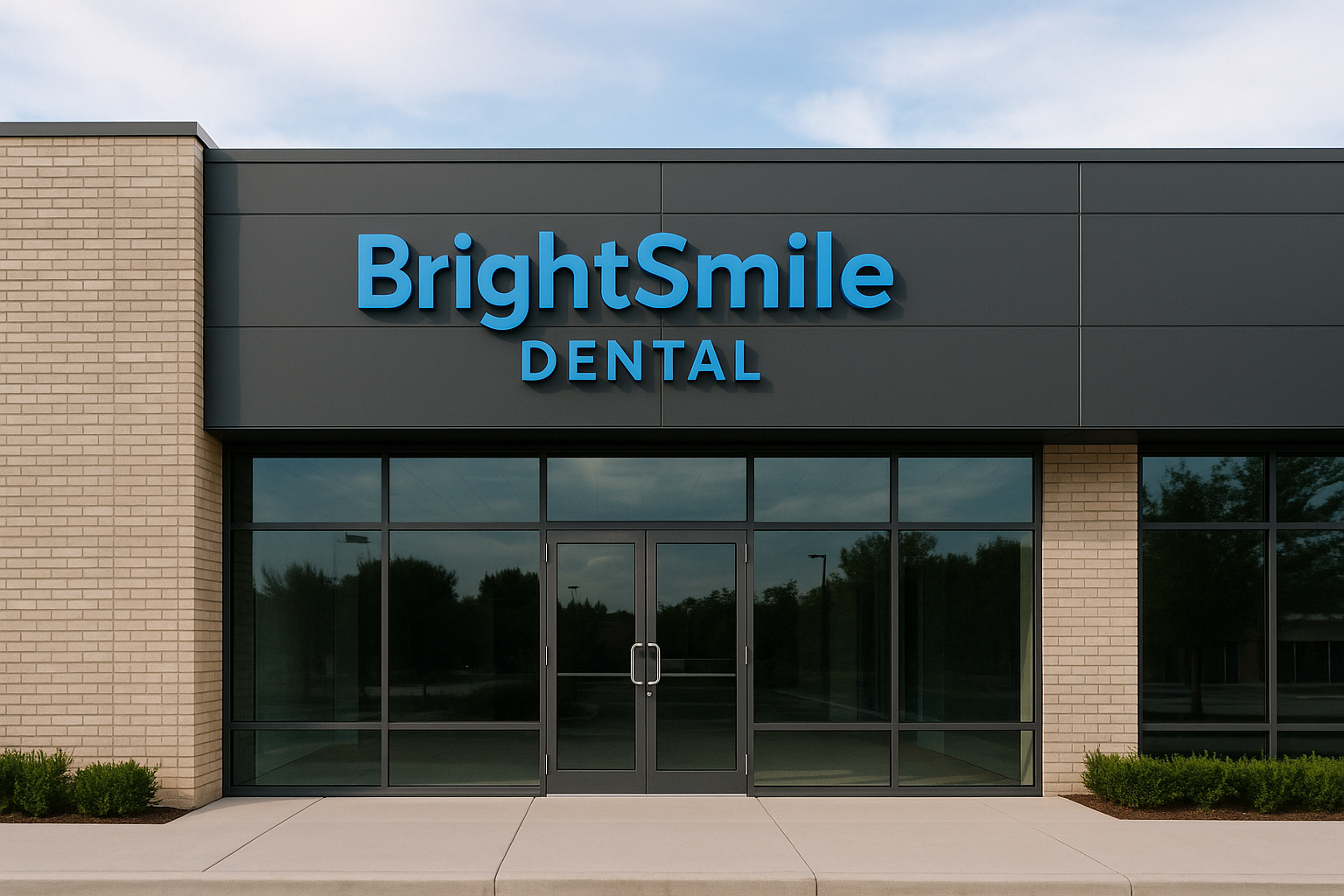 BrightSmile Dental office exterior